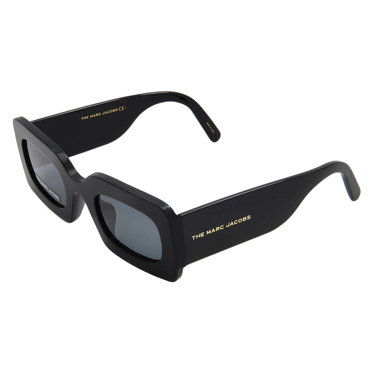 Marc Jacobs Grey Rectangular Ladies Sunglasses MARC 488/N/S 02M2/IR 50