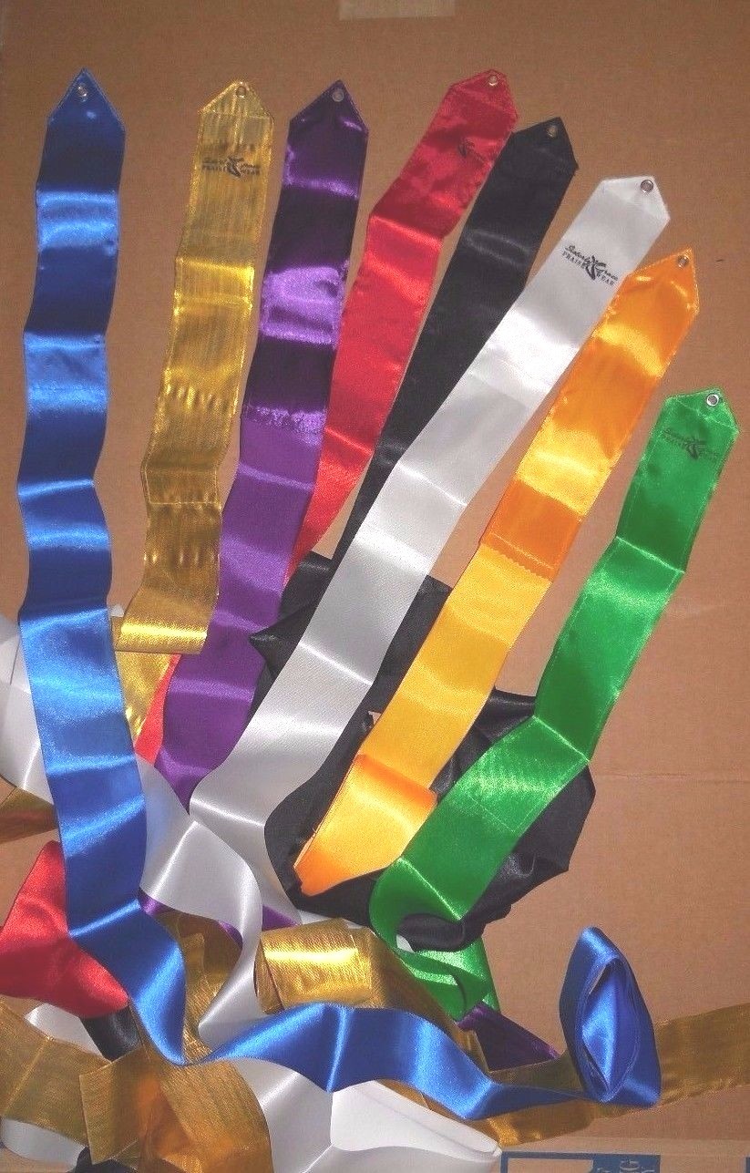 Praise Ribbon 13 ft long You choose color satin acetate Liturgical Dance Church