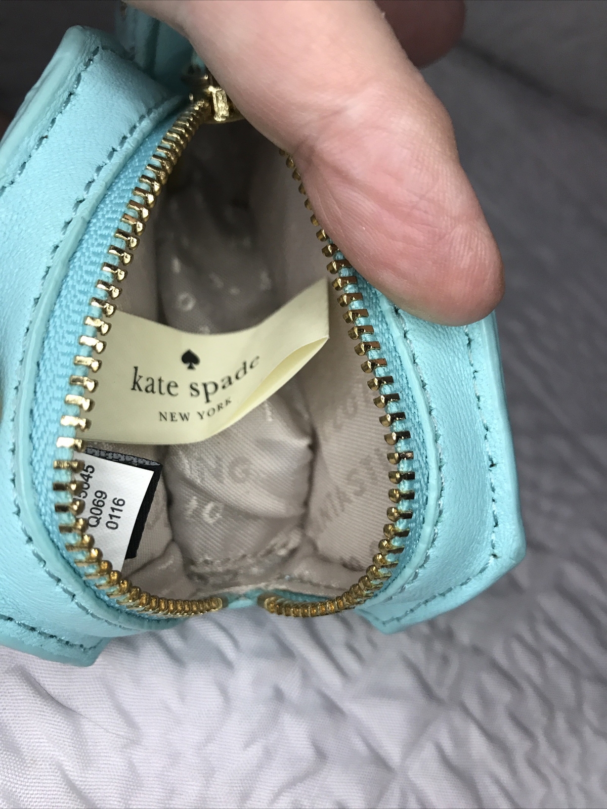 Kate Spade New York Breath of Fresh Air Origami Seahorse Coin Purse Super Rare