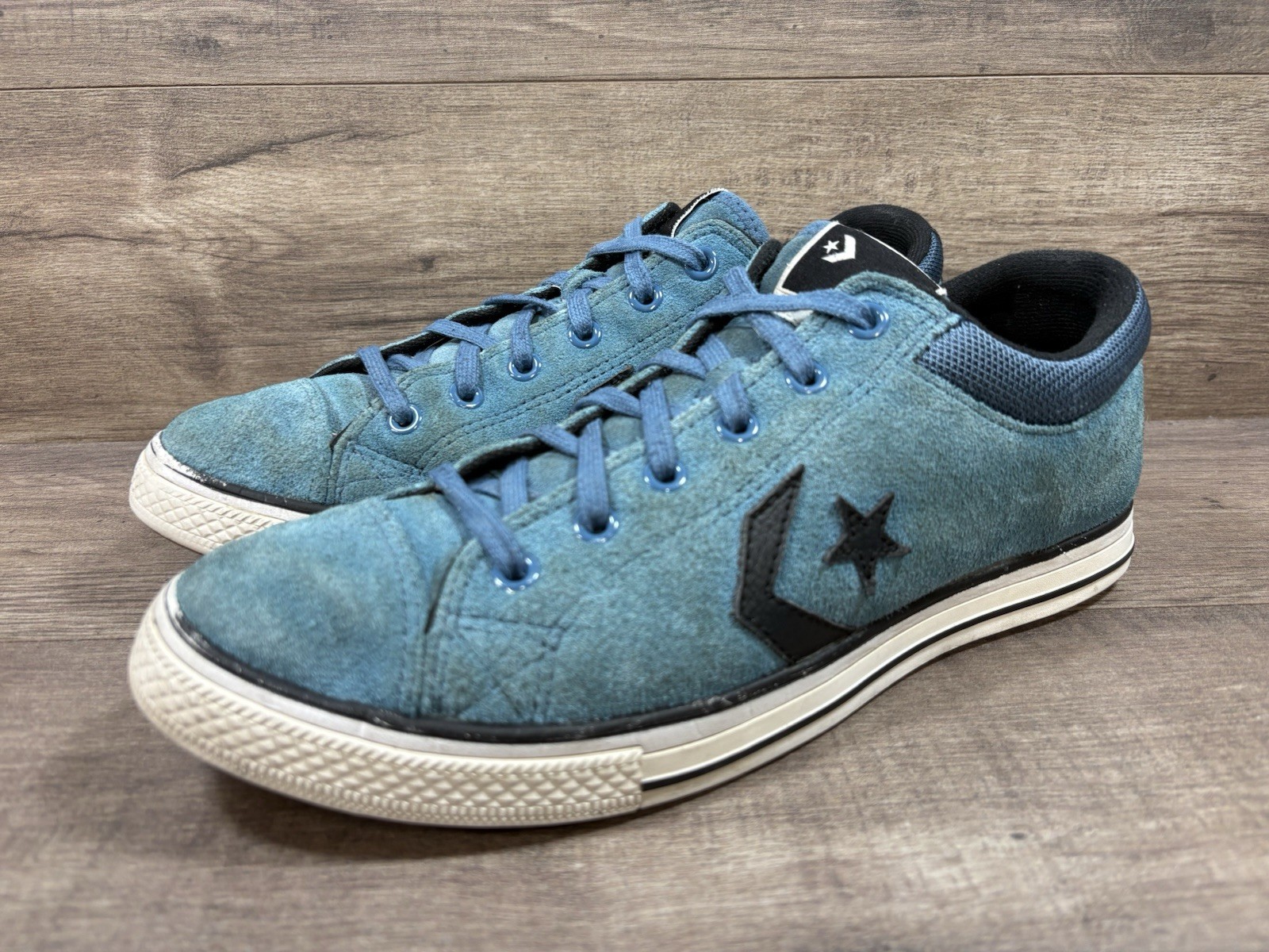 Converse Star Player S Xlite Kenny Anderson Colorway Blue Suede Mens Size 10.5