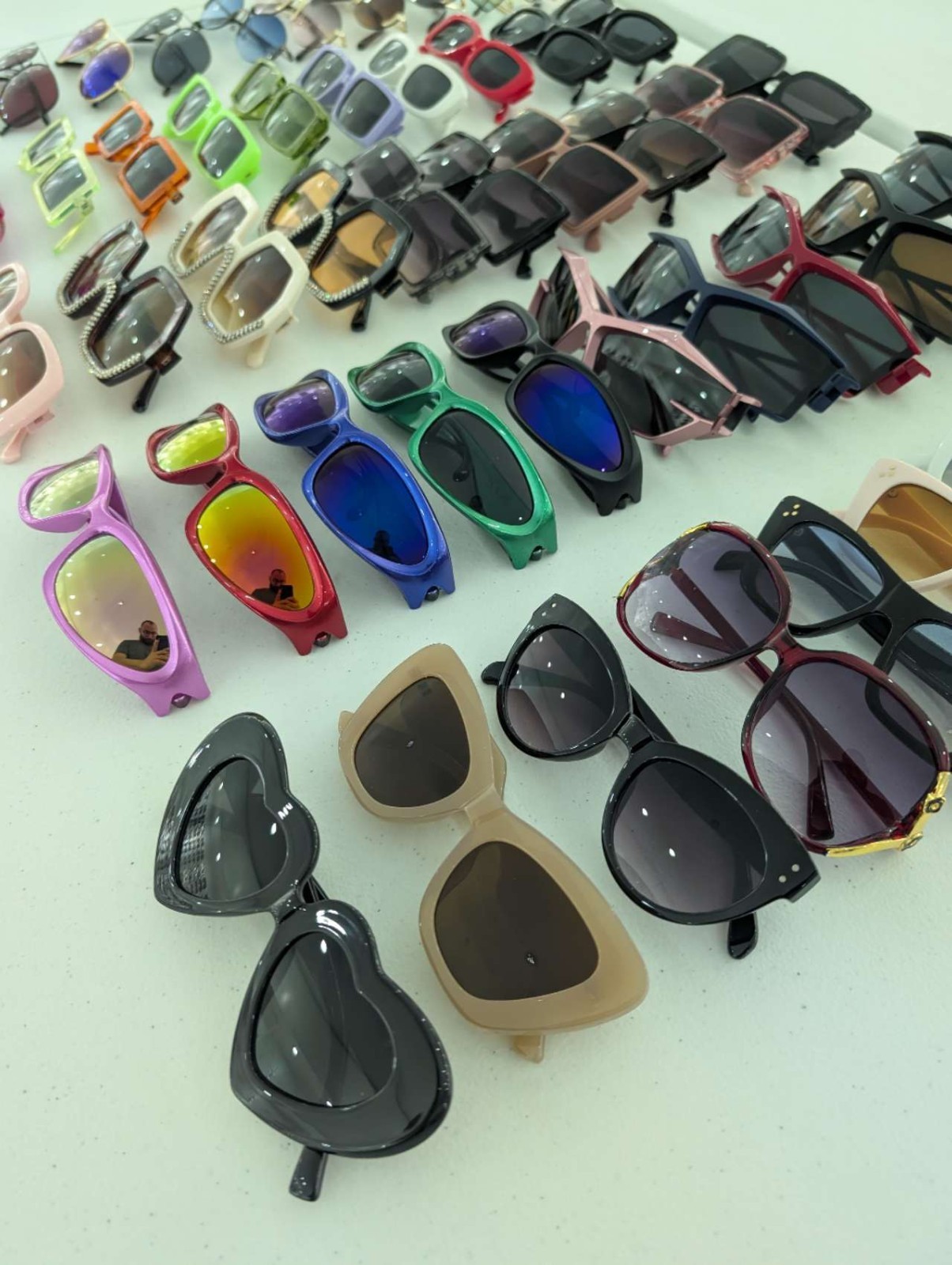 50PC Bulk Mixed Wholesale Assorted Sunglasses Lot Set New Unisex