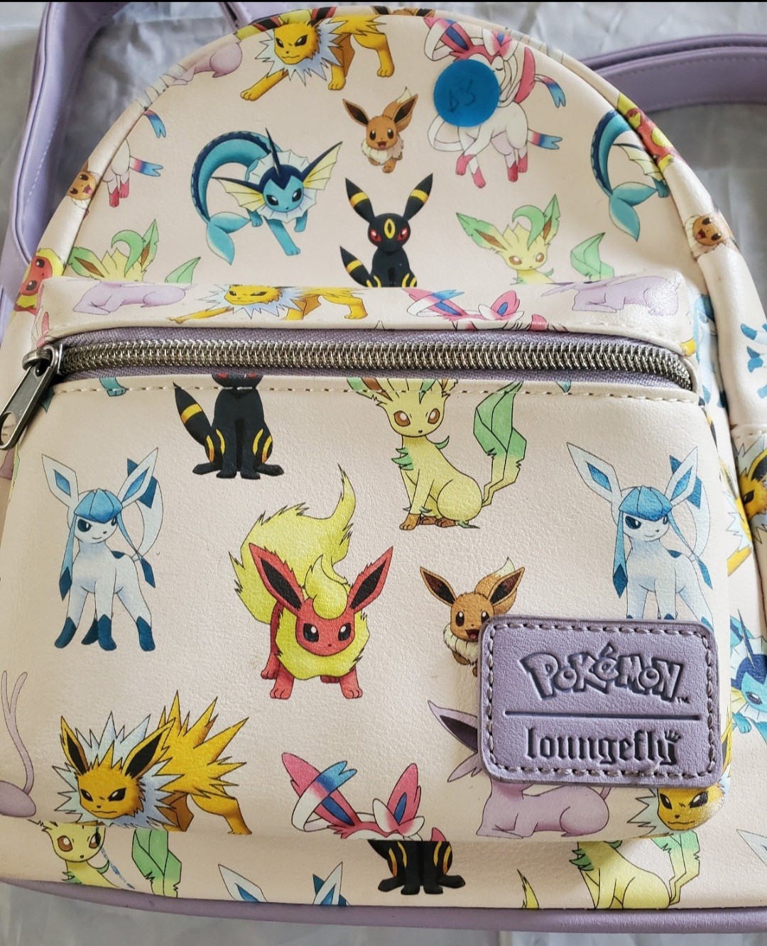 Loungefly Pokemon Eevee and Pikachu Mini Backpack