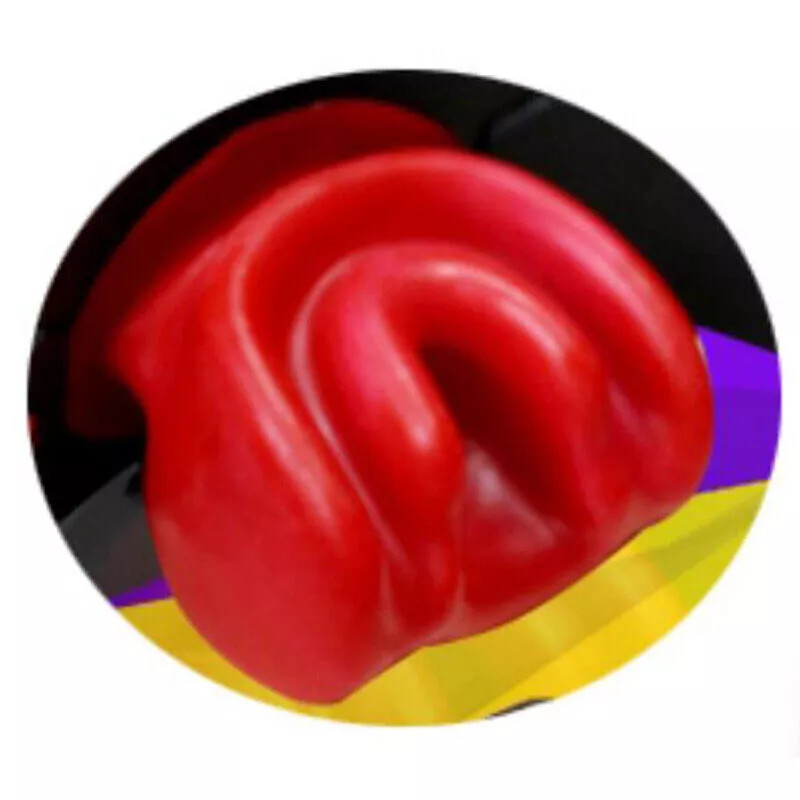 Latex Rubber Hood with Removable Eyes&Mouth Mask&Back Zipper Fetish Club Wear US