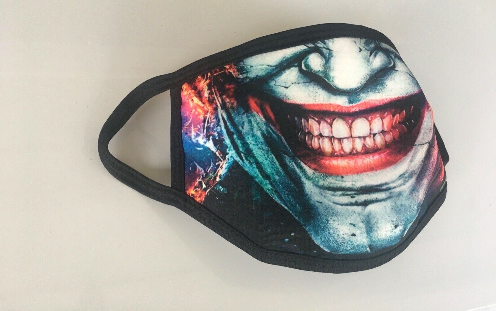 Joker Custom Printed Face Mask/Cover Soft Cotton Fabric Free Shipping & Returns