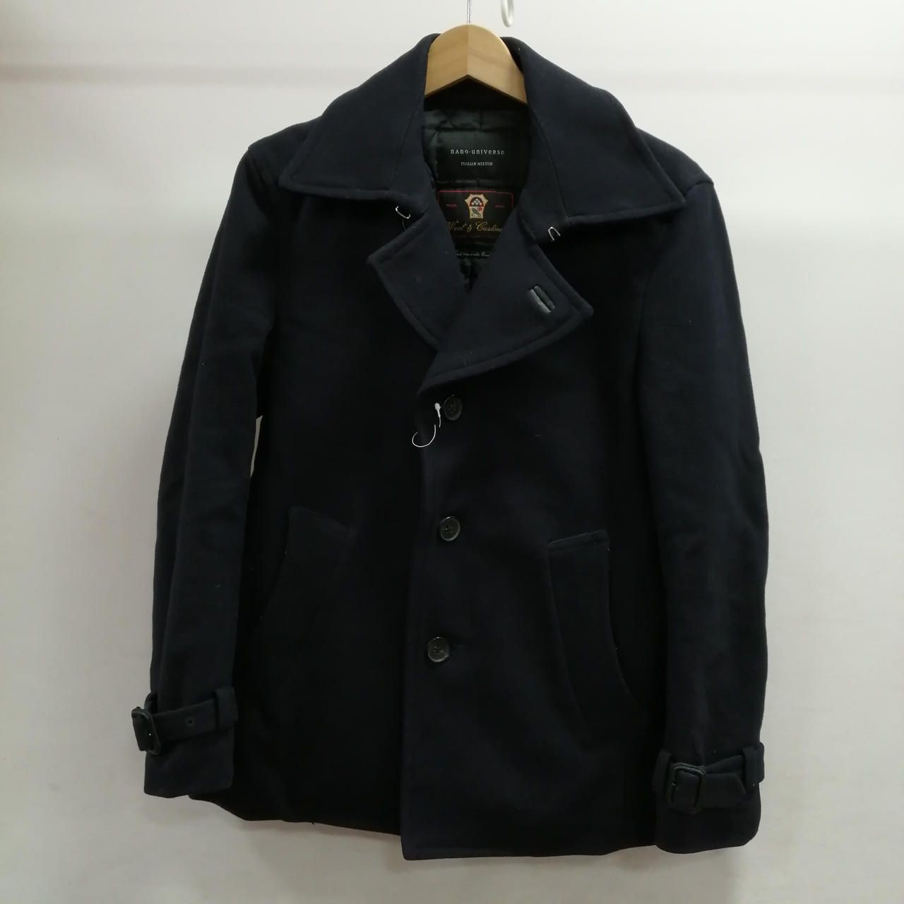 NANO UNIVERSE P Coat Navy M Used