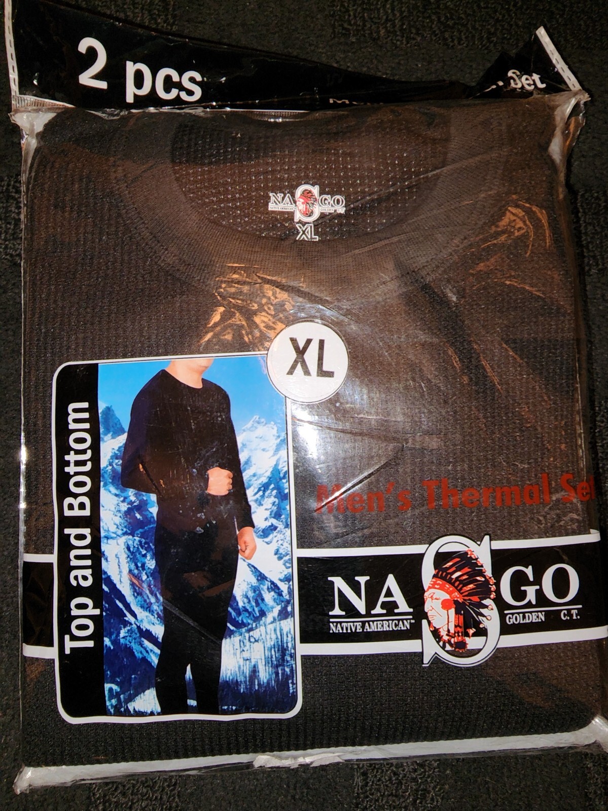 Men’s Mens Thermal Underwear Set 2PC Piece Top Bottom Long John Waffle Sm-4XL