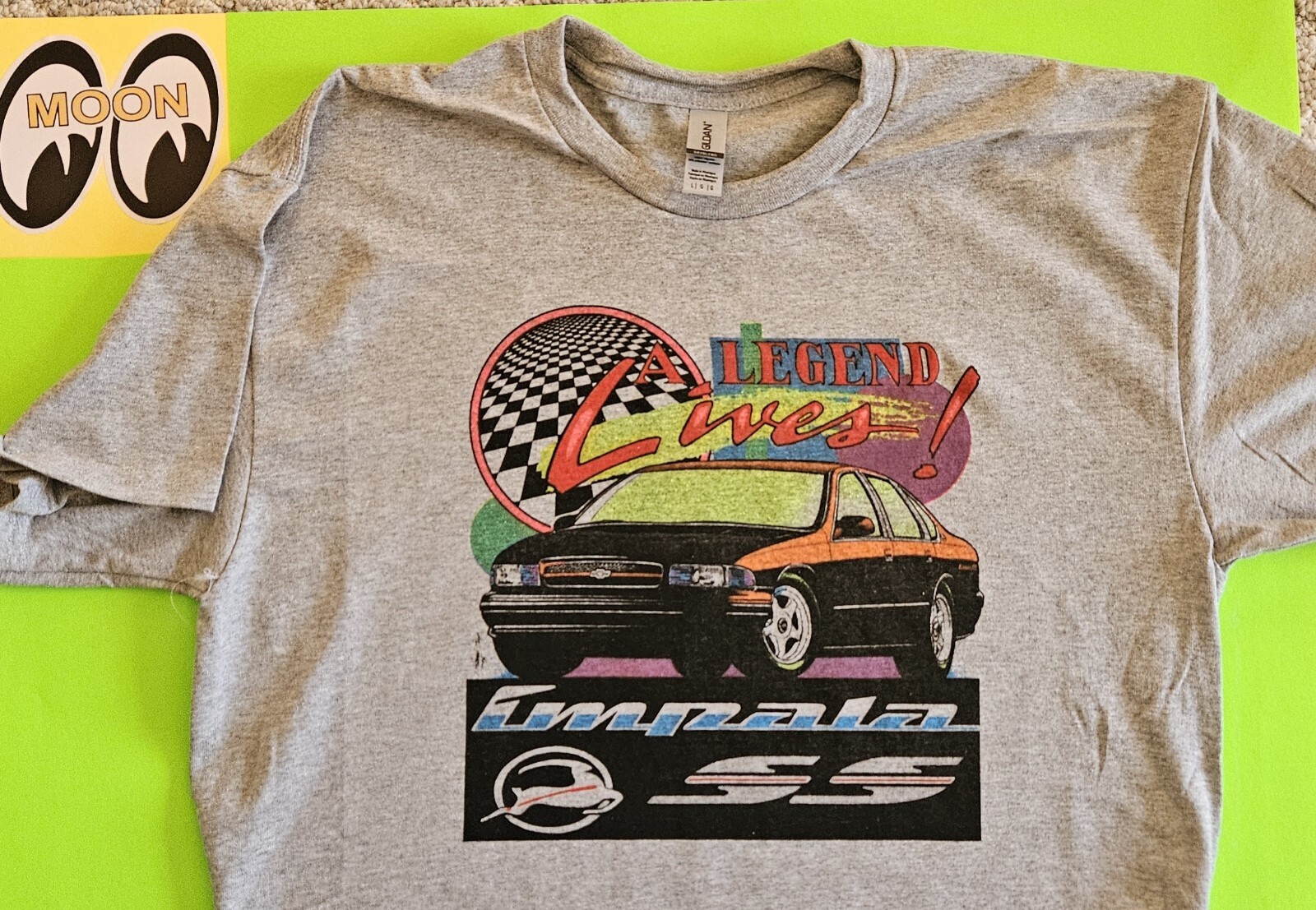 Impala SS Men’s Sport Gray Guildan Dryblend T-Shirt.