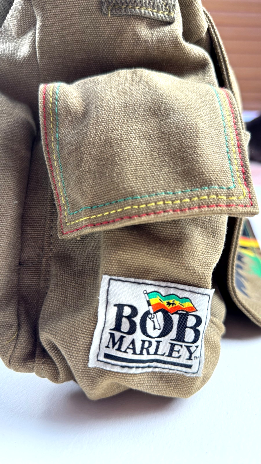 Bob Marley Zion Rootswear Canvas Messenger Bag – Rasta Reggae Satchel