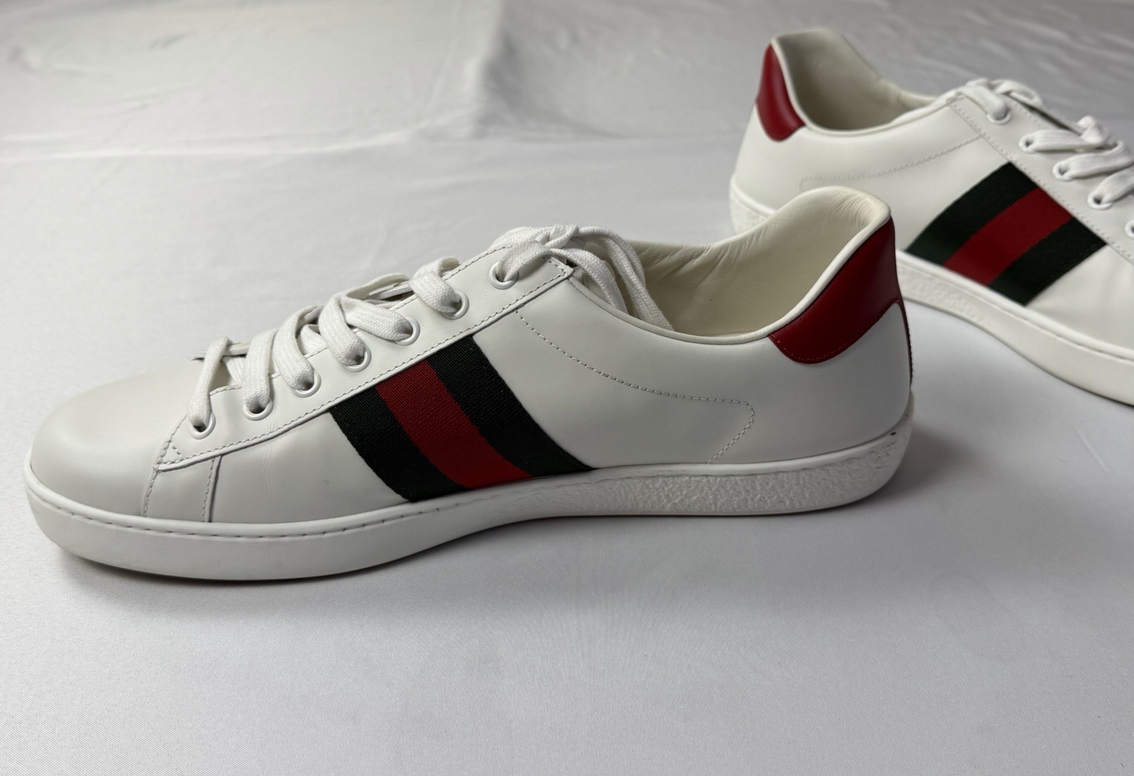 Gucci 100 Web Ace Leather Sneakers -Centennial Edition -Men’s US 10.5 -NIB