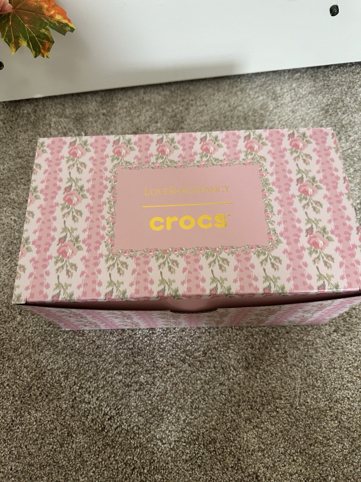 LoveShackFancy x Crocs Pink Classic Clog Women’s Size 9 NWT