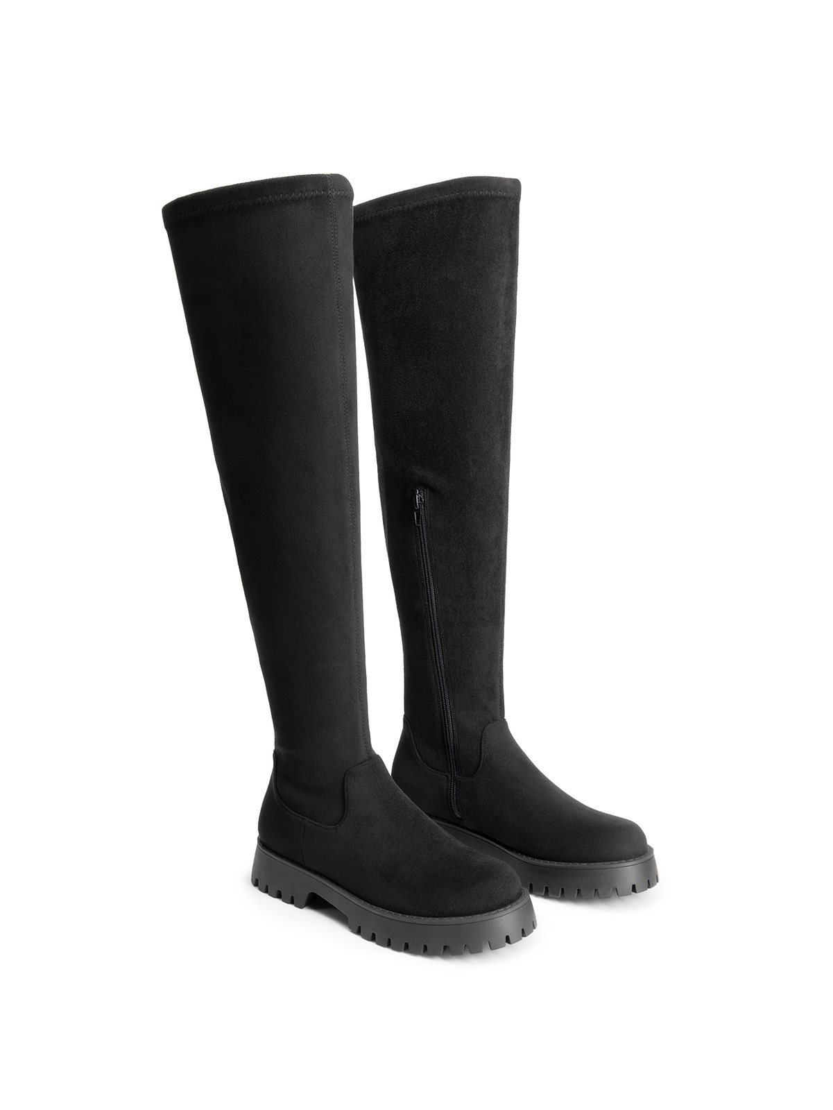 Women Fashion Over the knee Boots Platform Chunky Heel Party Thigh High Boots