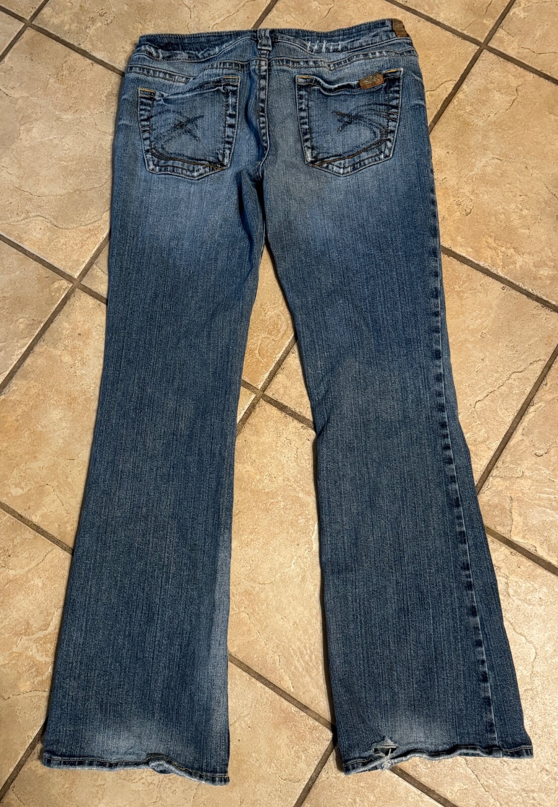 Silver Tuesday Women’s Denim Blue Jeans 31/33 Indigo Dye 32 In. Waist Bootcut