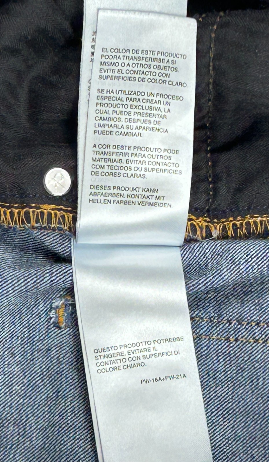Calvin Klein Skinny Jeans Mens Size 6 Medium Wash Blue Denim 5-Pocket Design