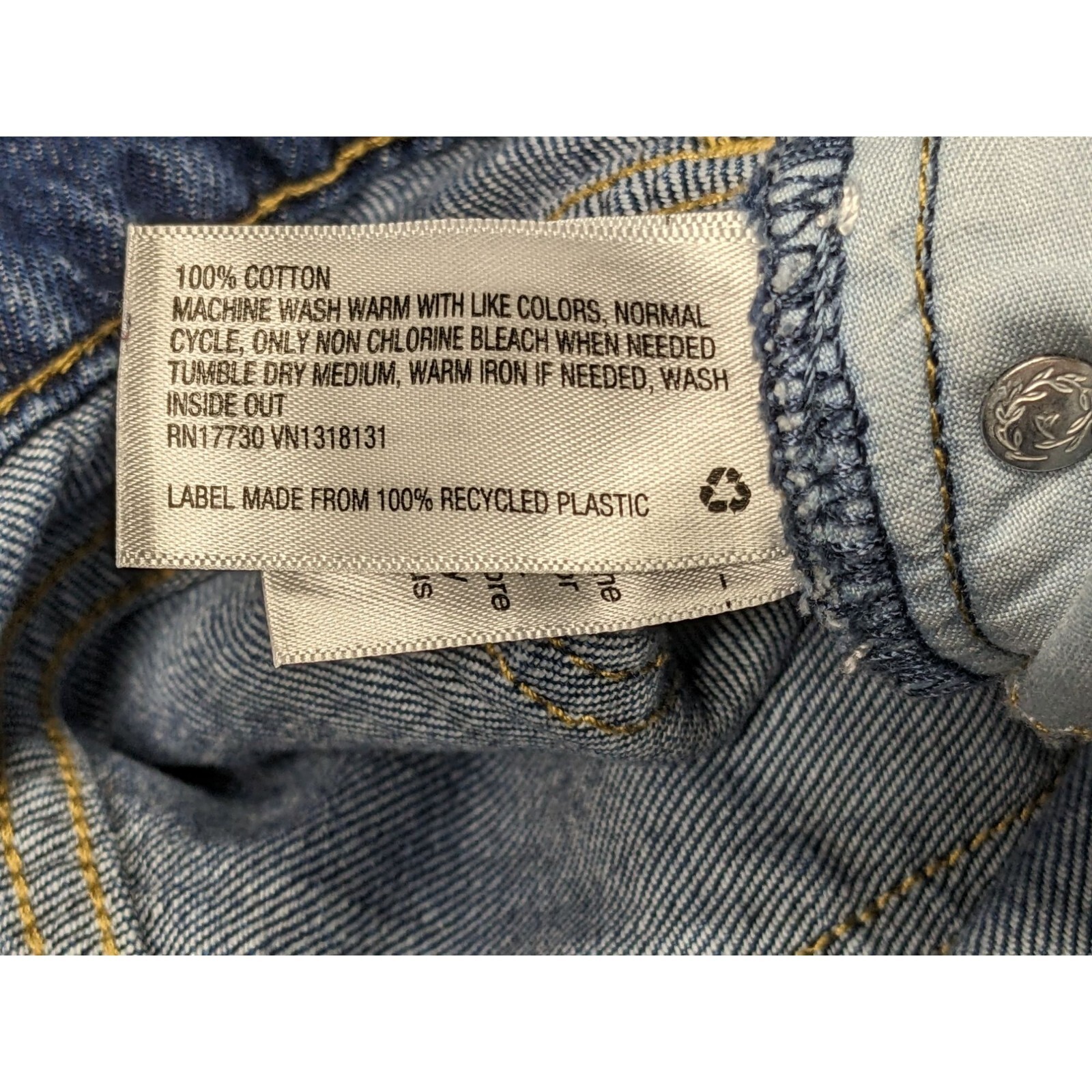 Universal Thread Womens Size 2 / 26 R Boyfriend Patchwork Denim Blue Jeans