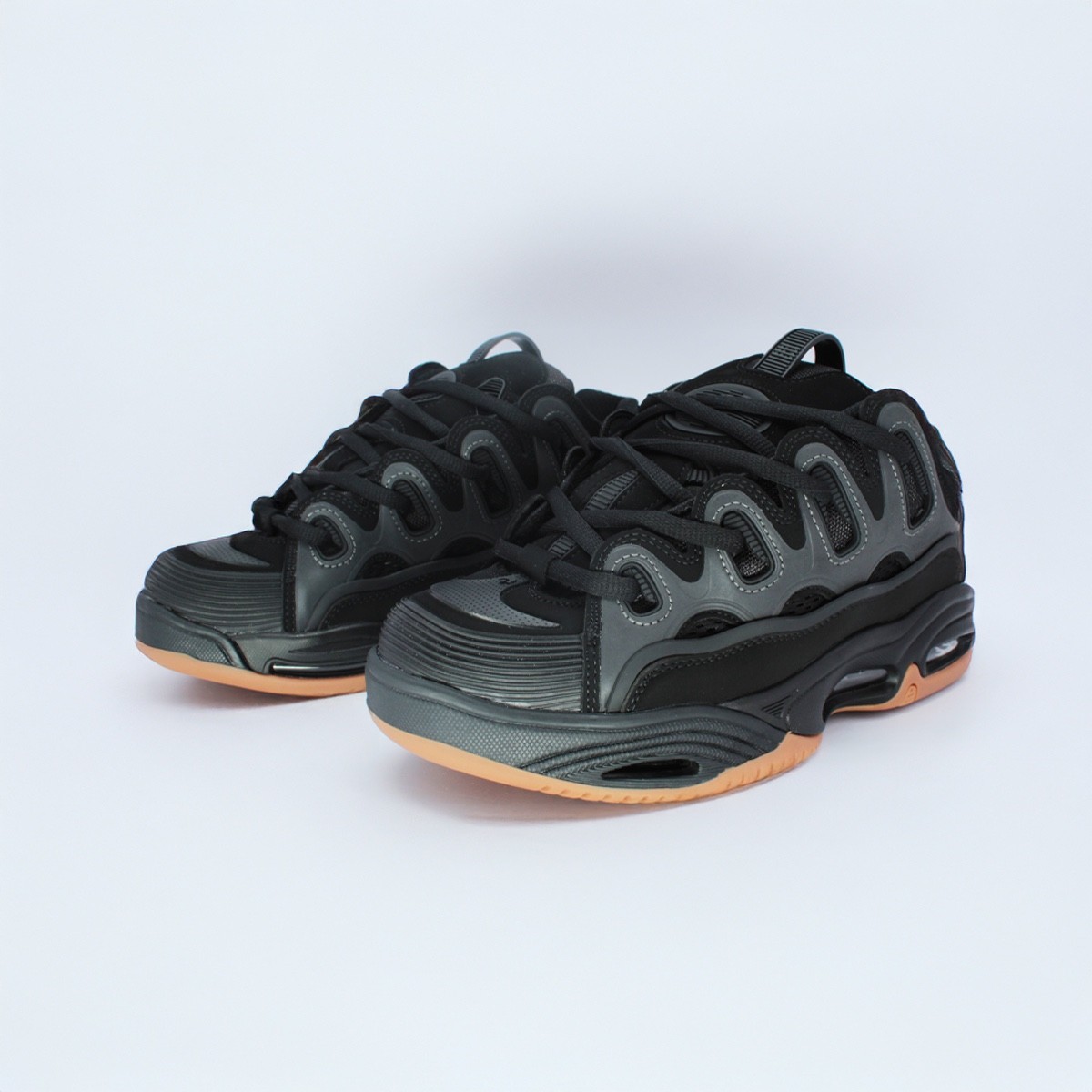 Osiris Shoes D3 2001 US 10 Black Rubber