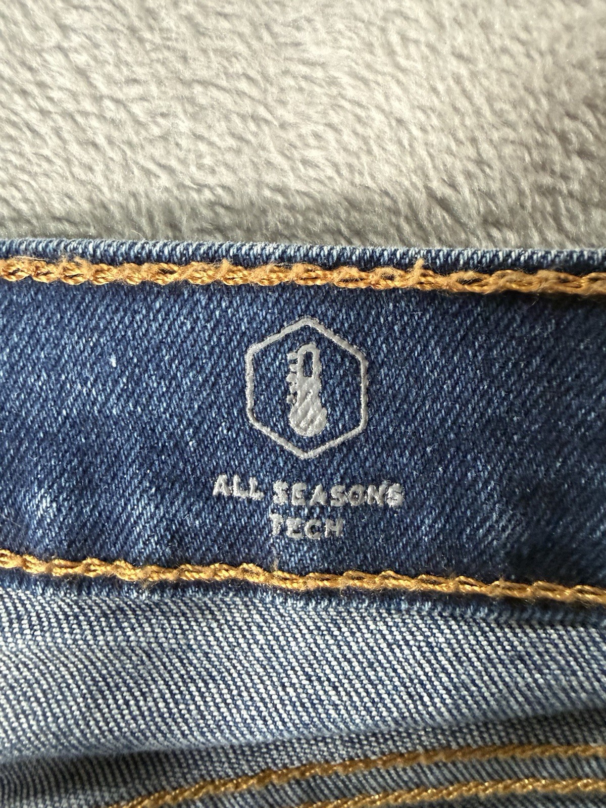 Levis 511 Jeans Mens 30×30 Blue Denim Slim All Seasons Tech
