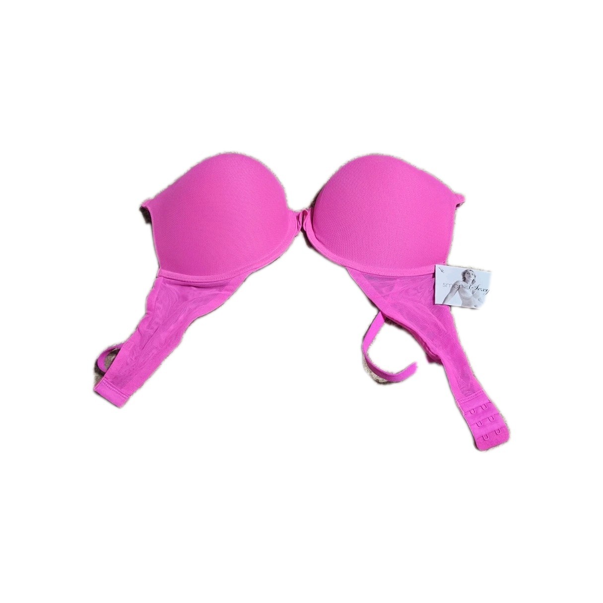 Smart&Sexy Women’s bra Pushup Underwire Color Pink Size 34C. 002