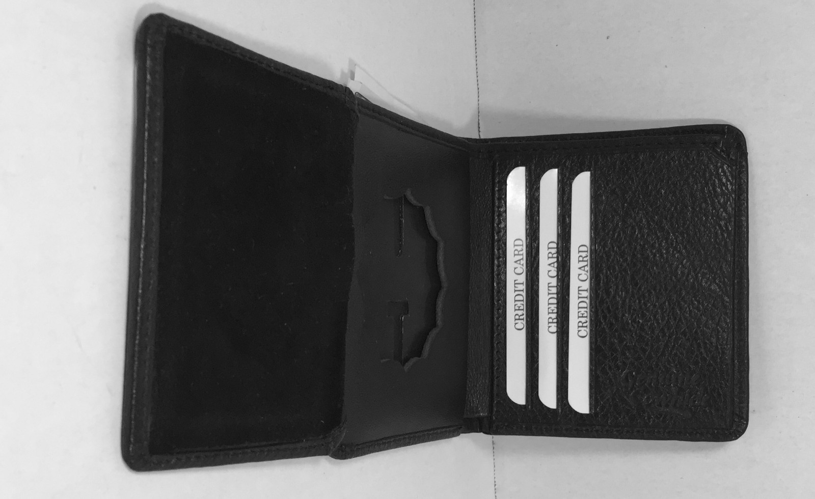 NEW DOC NEW YORK STATE CORRECTION OFFICER BADGE WALLET BI-FOLD SUPERIOR LEATHER