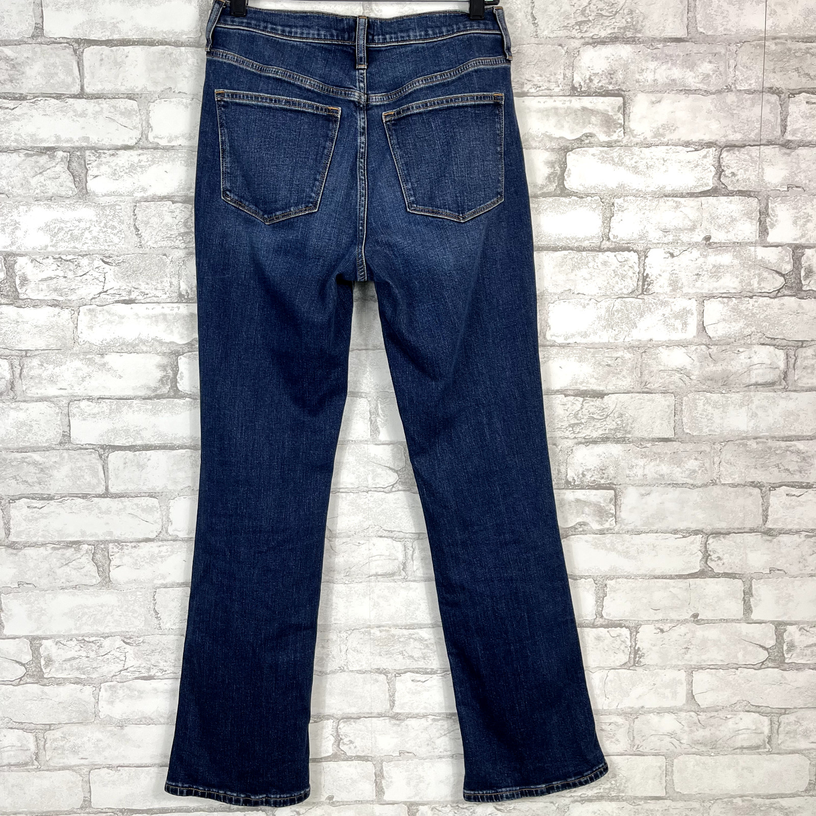 J.CREW FACTORY NWOT Bootcut All-Day Stretch Blue Jean Jeans sz 27 BT087