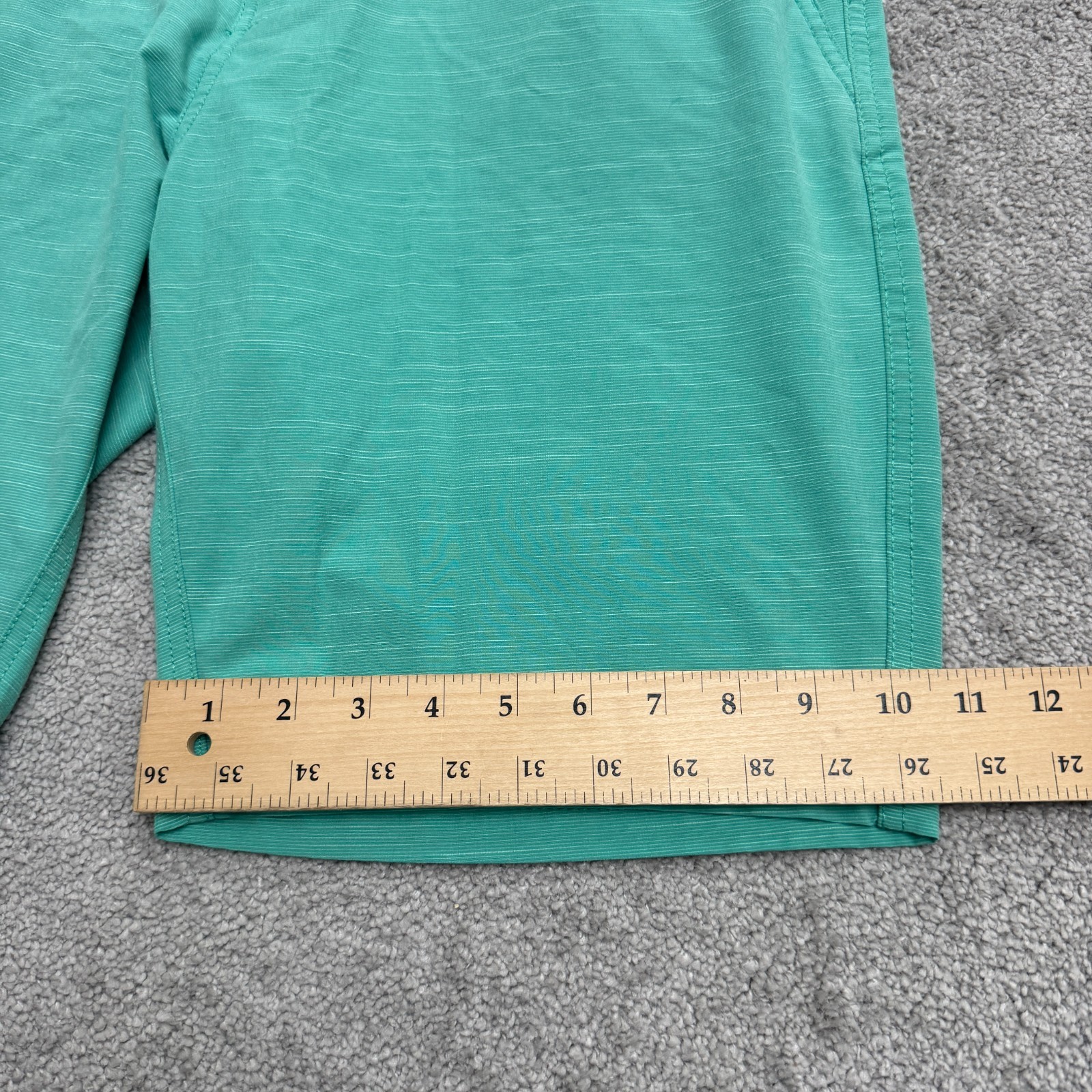 Trunks Multi-Functional Board Shorts Swim Mens 32 teal Green Hybrid Stretch
