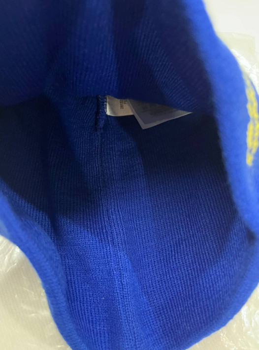 Arc’teryx Bird Head Toque Beanie Blue Yellow Logo NWT Unisex
