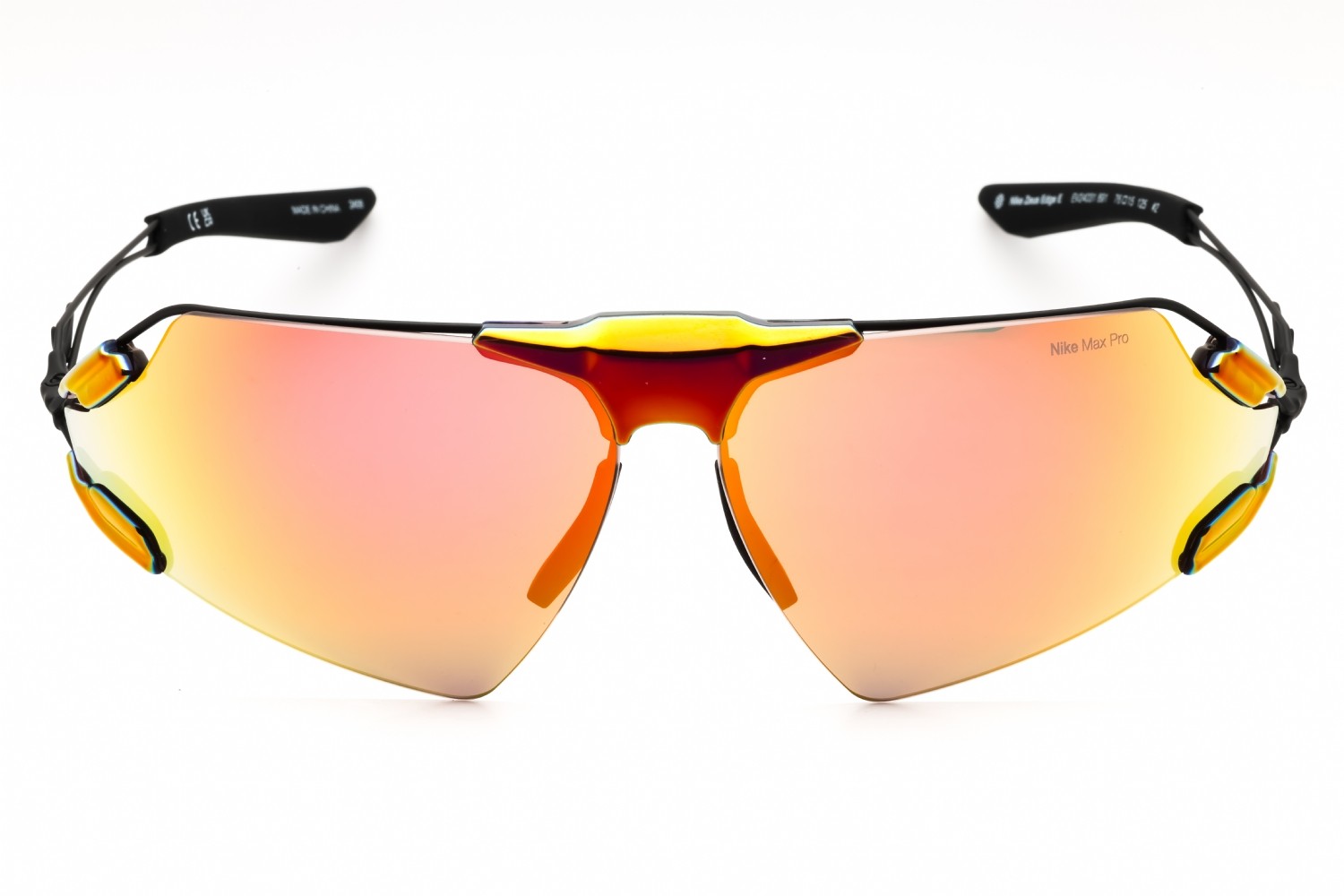 NIKE NKEV24031-891-76 Sunglasses Frame Size 76mm 125mm 05mm ORANGE Men