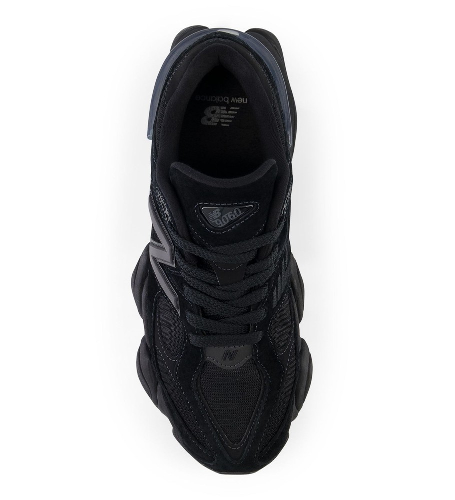 U9060BPM – New Balance 9060 Triple Black Suede Men’s Size –