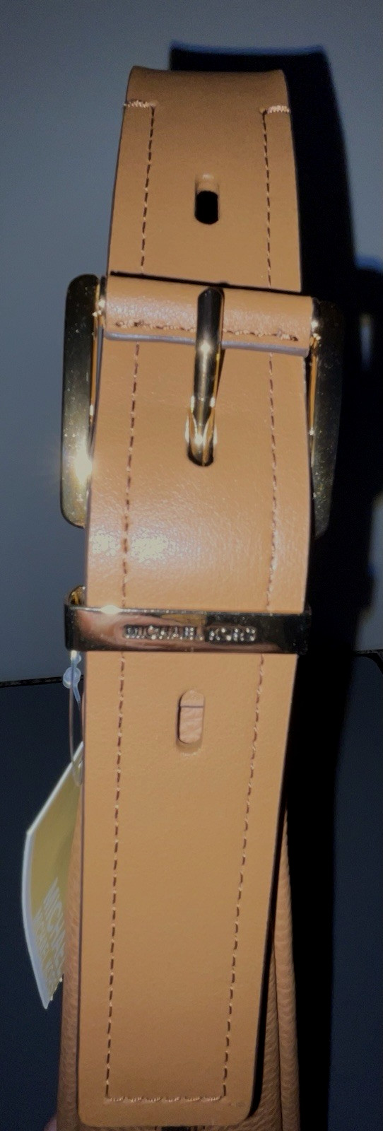 MICHAEL KORS NOLITA LARGE HOBO LEATHER SHOULDER BAG LUGGAGE NWT