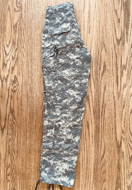 Vintage Military Digital Camo Tactical Pants, Small -Long, 32 1/2,by 35 1/2
