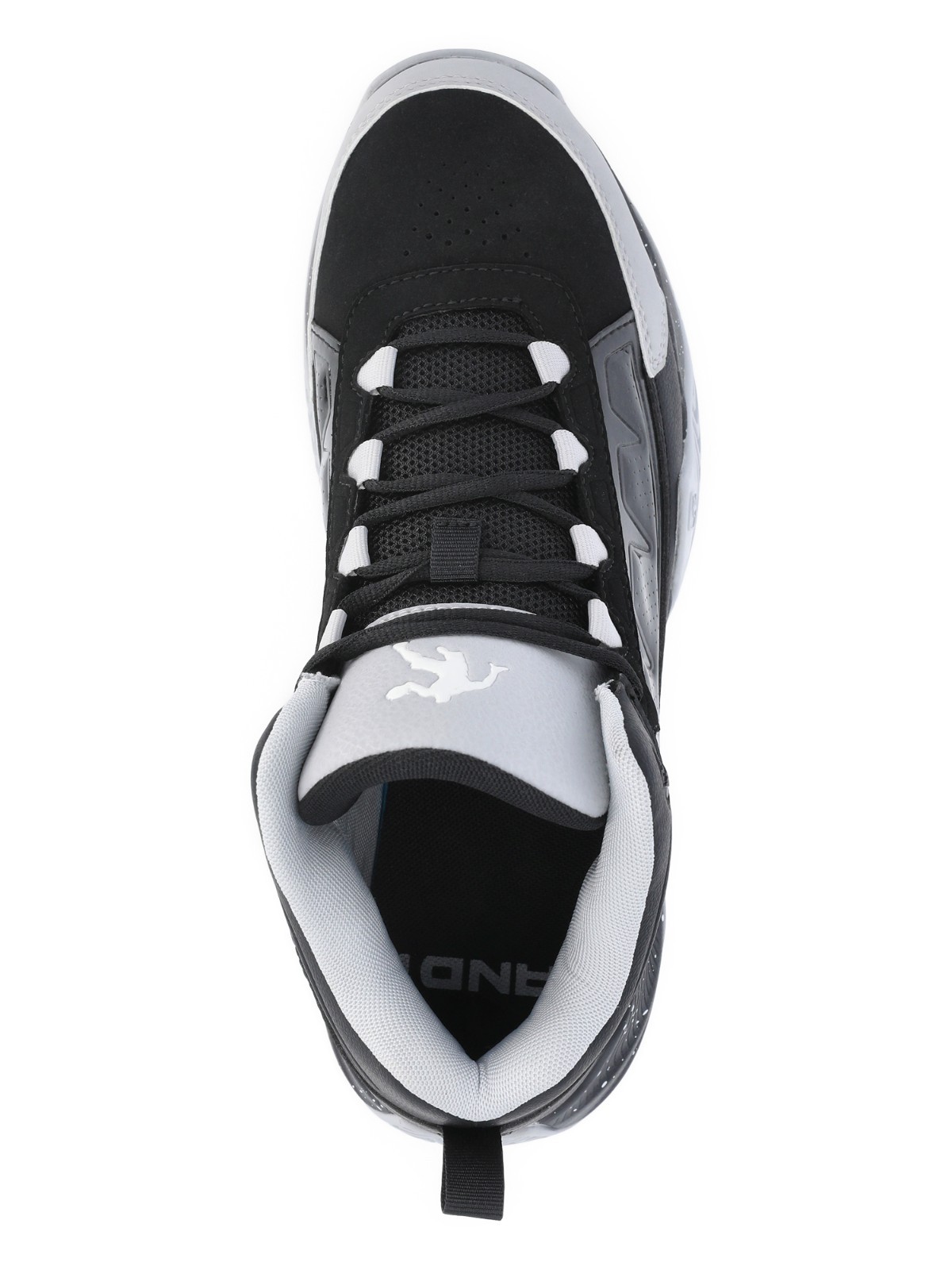 FLASH SALE – AND1 Men’s Backcut Basketball High-Top Shoes Black Silver New