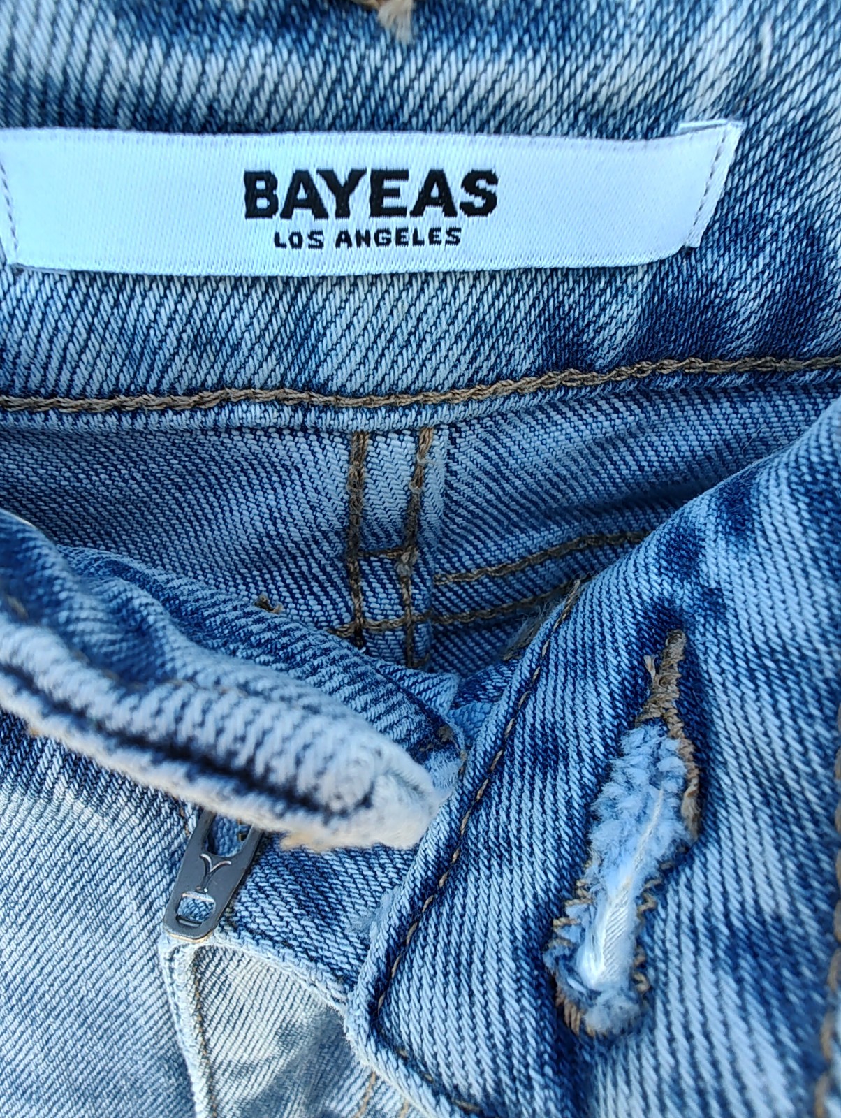 Bayeas Nordstrom mid-rise flare sparkle embellished jeans 26