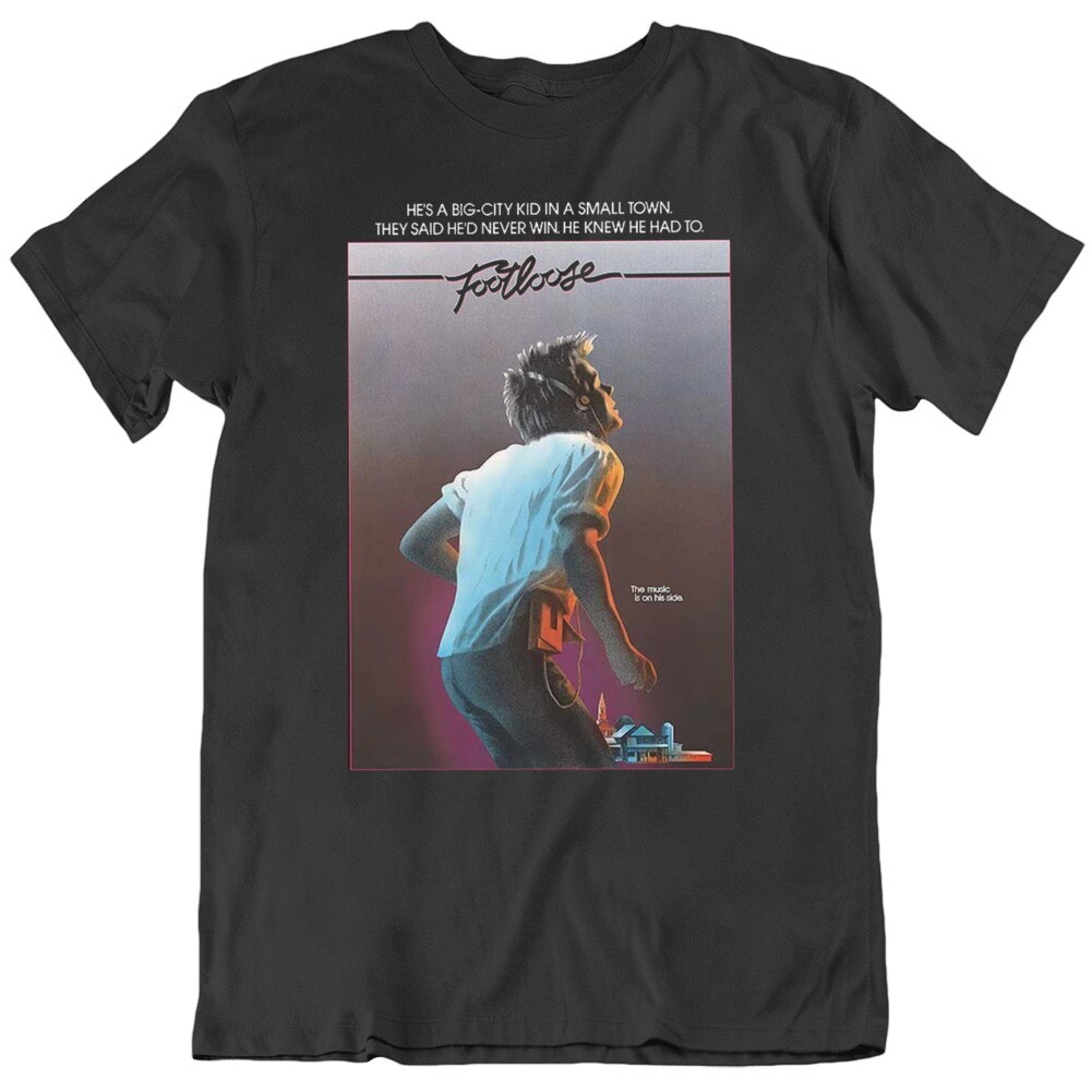 80’s Movie Footloose Retro Movie Poster T Shirt