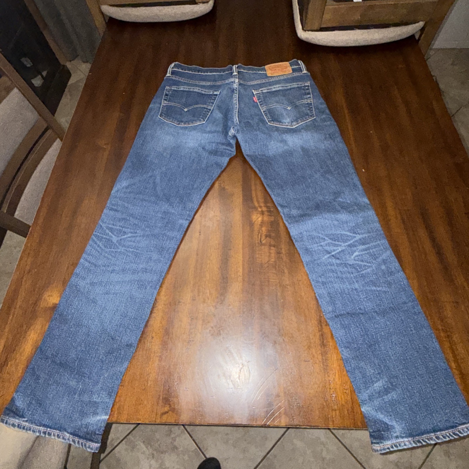 Men’s Levis 511 – Slim Fit Jeans – 33×30 – Blue Denim