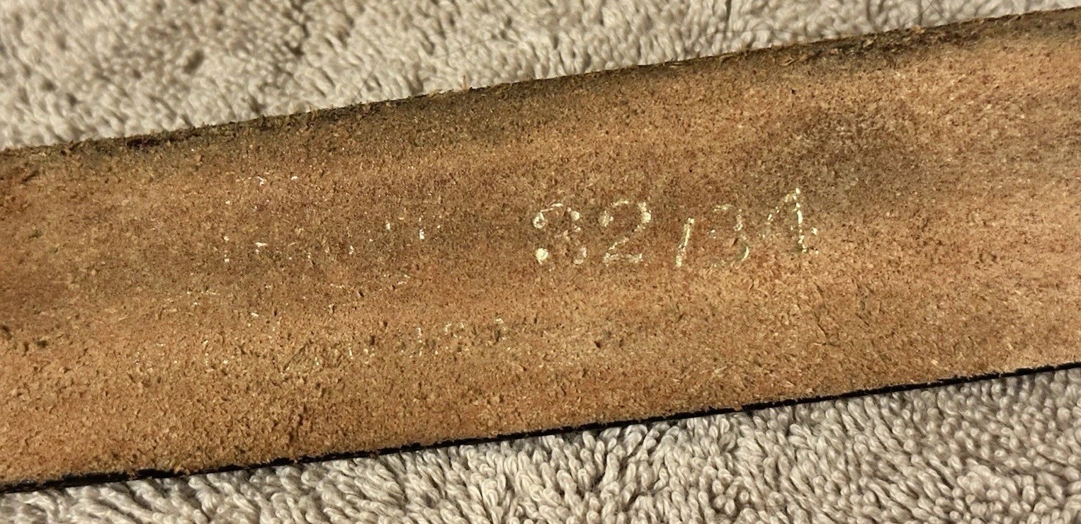 VTG Steve Kinser #11 Genuine Leather Belt IROC World Of Outlaws Sprint Car 32/34