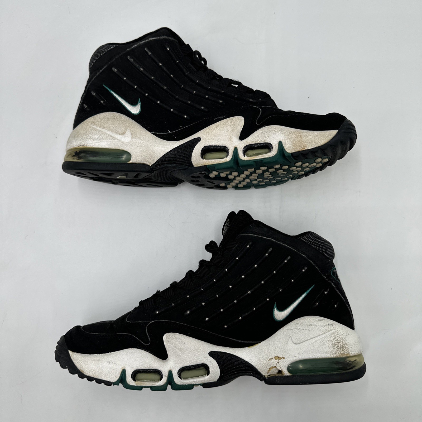 Nike Air Griffey Max 2 442171-001 Black Green Men’s 9.5 Shoes Fresh Water