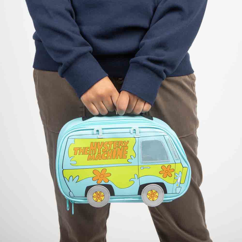 Scooby Doo Plush Scooby and Gang Reversible Laptop Backpack and Van Lunch Box