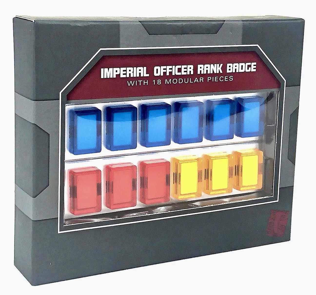 Disney Parks Star Wars Galaxy’s Edge Imperial Officer Rank Badge 18 Modular pcs