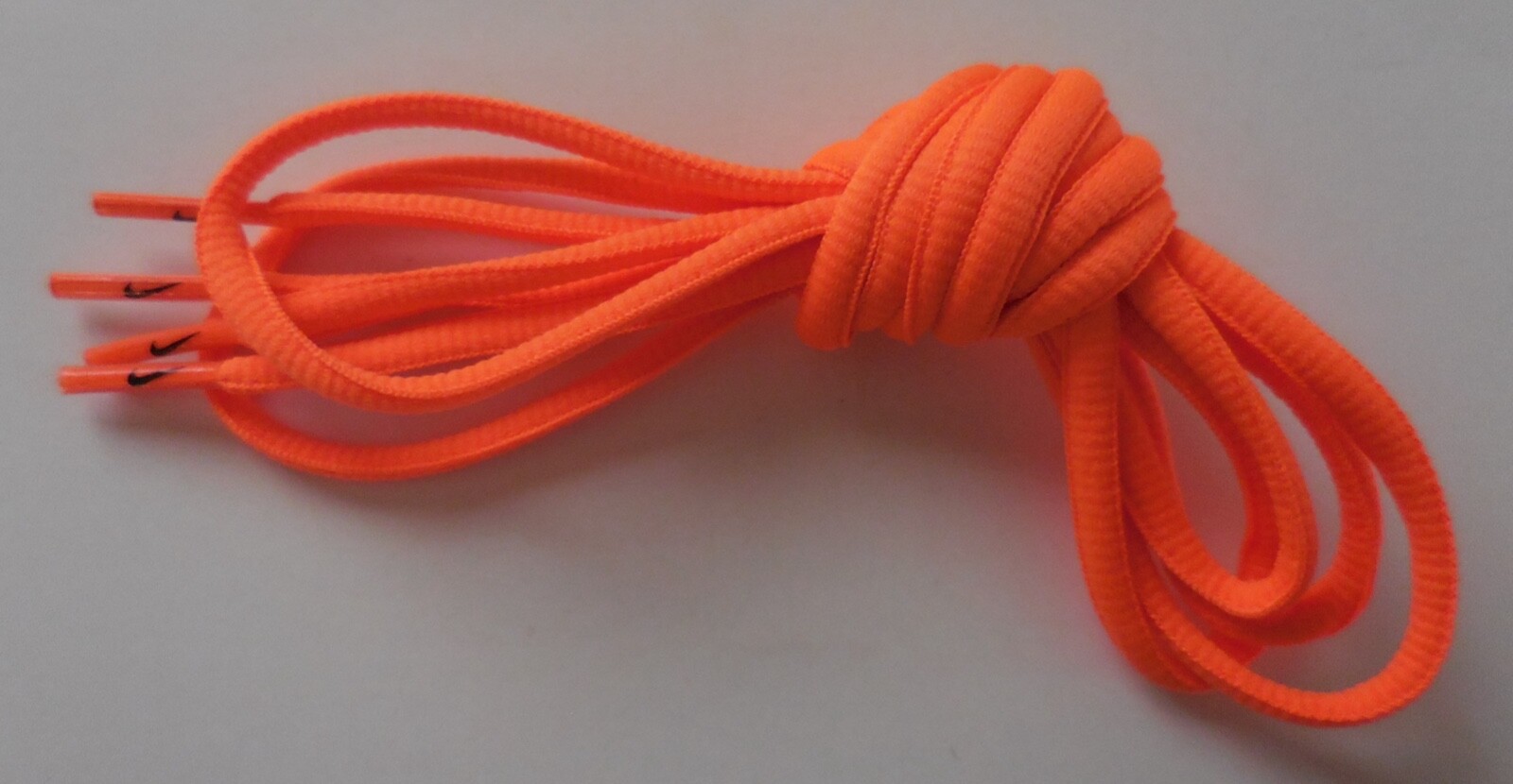 Nike Core Oval Laces 45″ inches Unisex Total Orange/Black One Pair