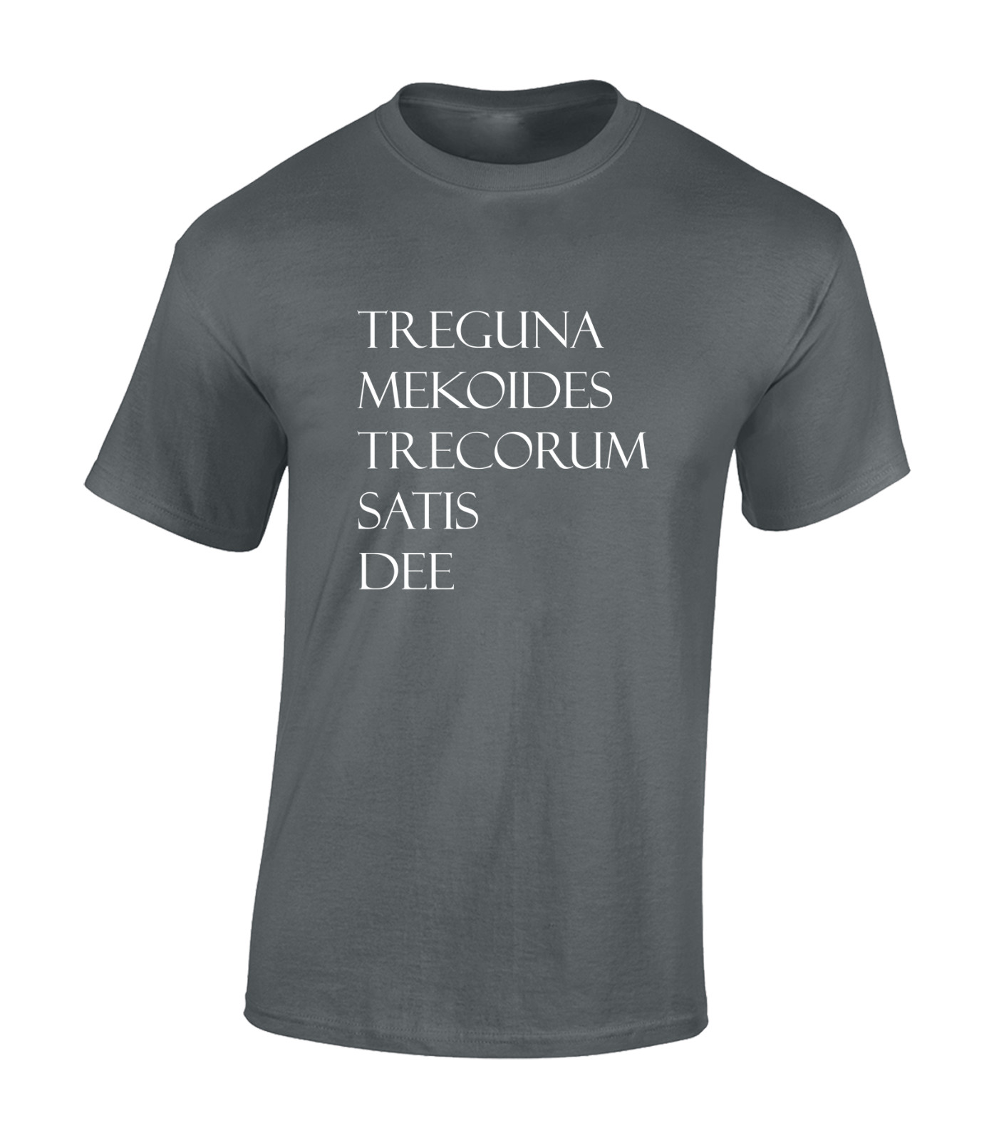TREGUNA MEKOIDES MENS T SHIRT COOL MAGIC SPELL RETRO COMEDY FUNNY FILM TOP