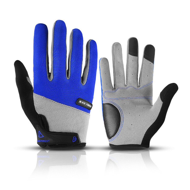 Men Women Full Finger Touch Screen Cycling Gloves MTB DH Mountain Bike Gloves US