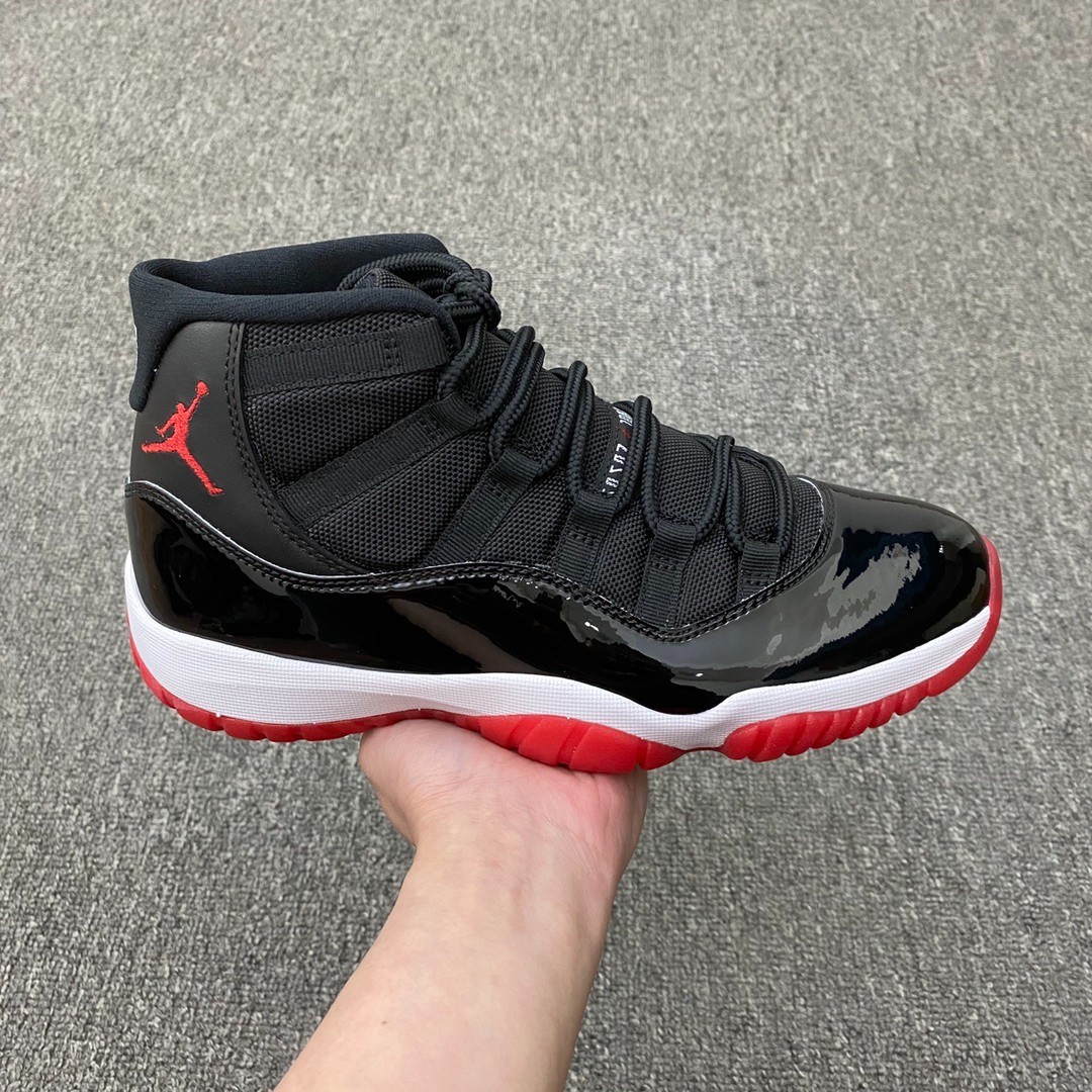 Nike Air Jordan 11 Men’s 378037-061 Black Comfortable basketball shoes