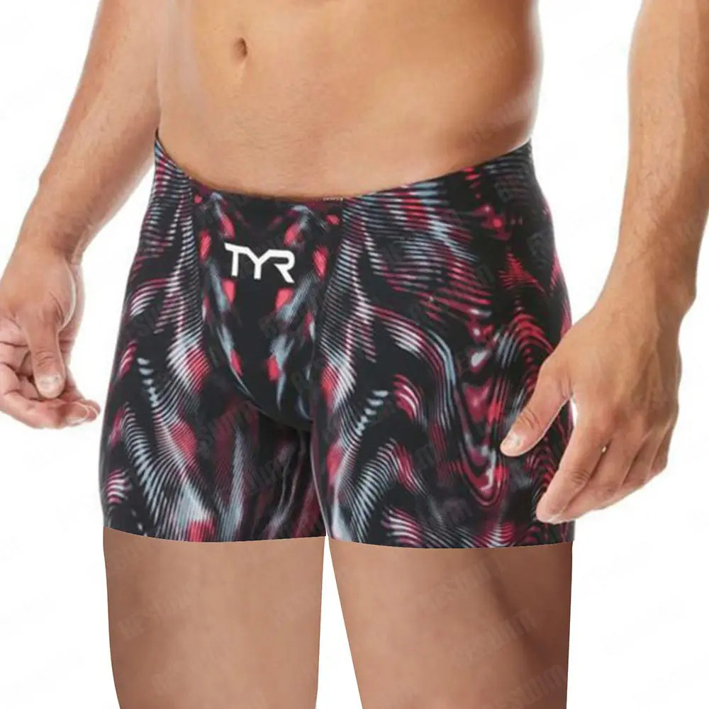 New Men’s Pro Swim Jammer Racing Swimsuit Short Swimming Trunks Sports Surfing B