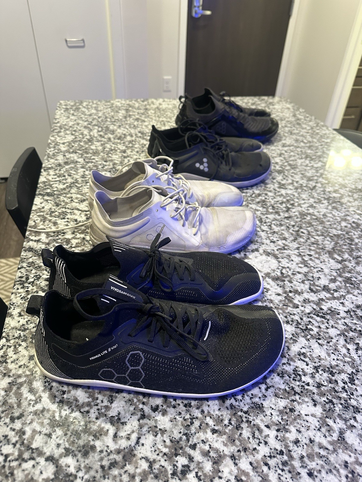 5 Pairs Of Vivobarefoot Men’s Shoes Size 43