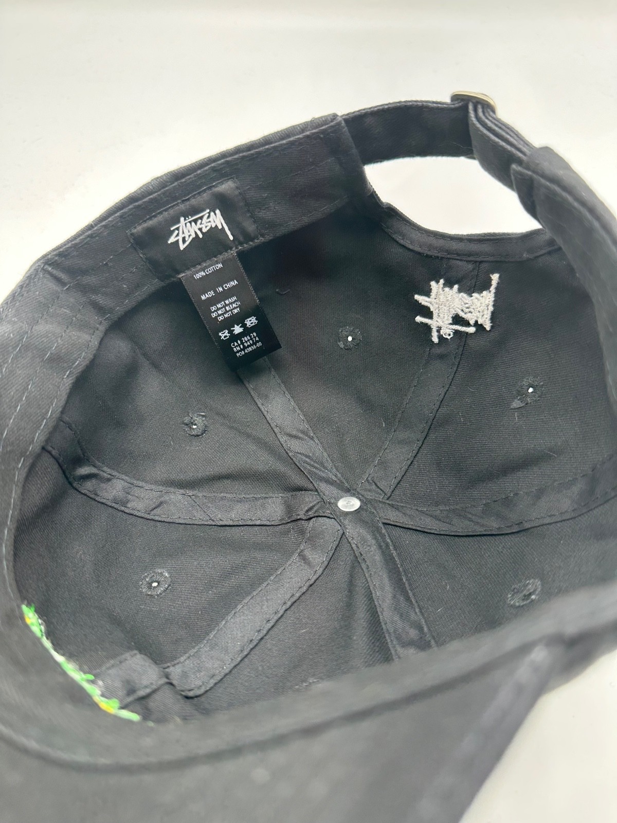 Stussy X DSM Special Black Sunset 2016 Adjustable Baseball Cap Hat One Size