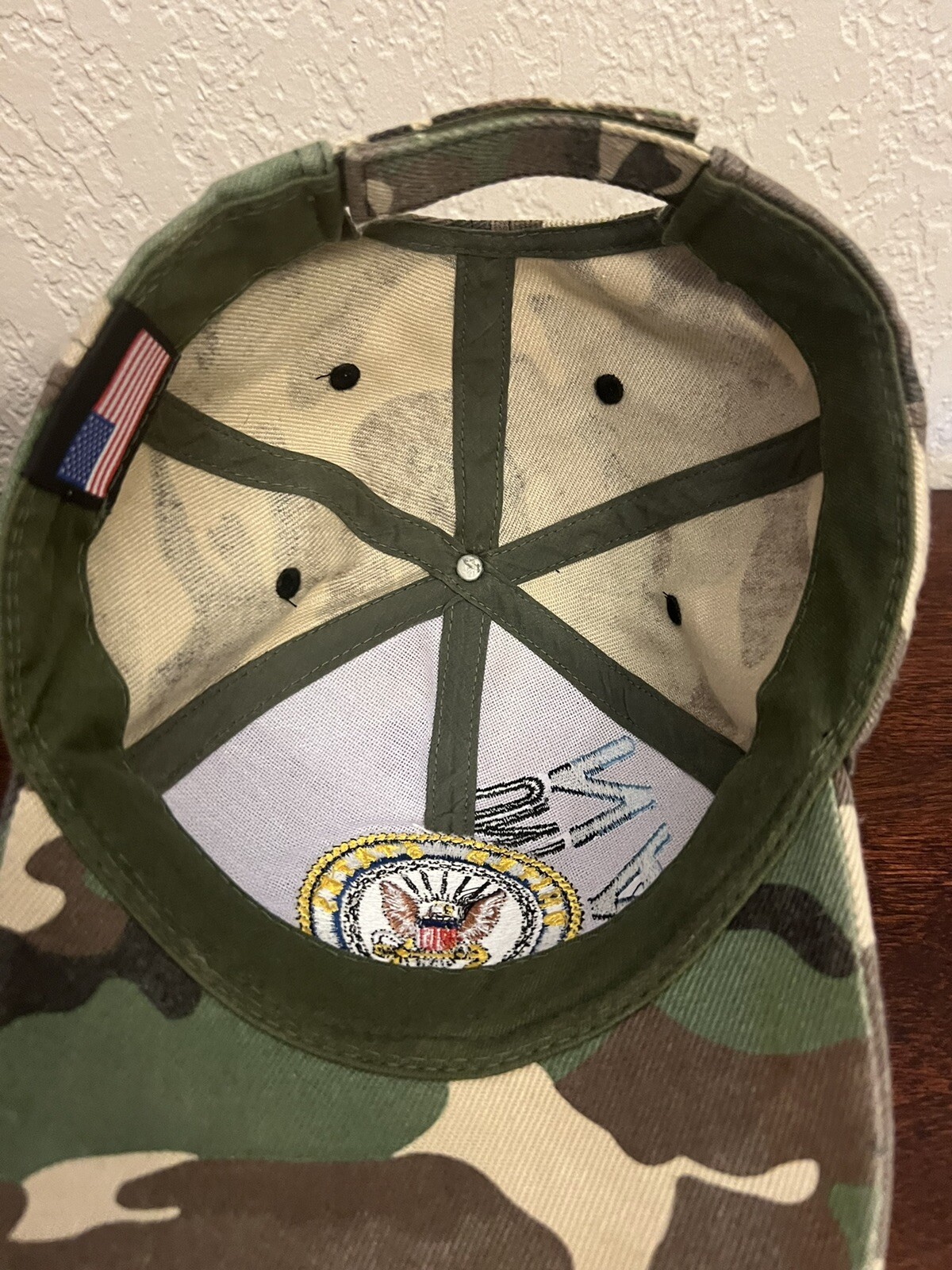 US Navy Armed Forces Camouflage Baseball Hat Cap USA Navy 3D Embroidered Adult