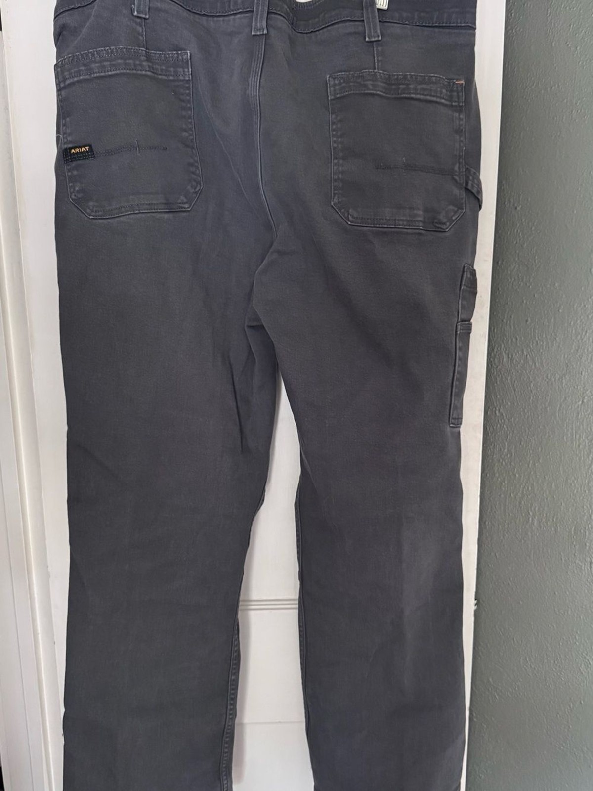 Ariat Rebar M4 Relaxed DuraStretch Washed Twill Dungaree Boot Cut Pant 42/32