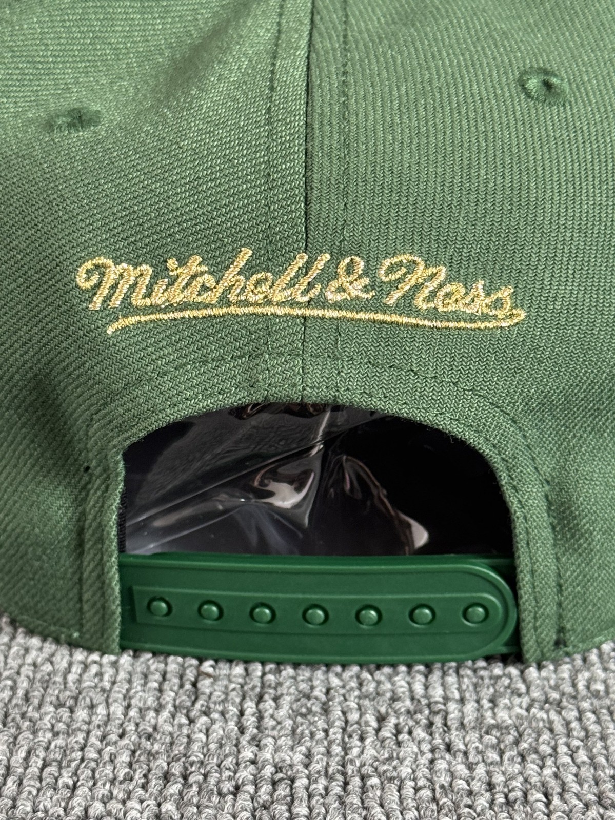 Mitchell & Ness Texas Rangers Snapback Green Gold All Star Cap S1390