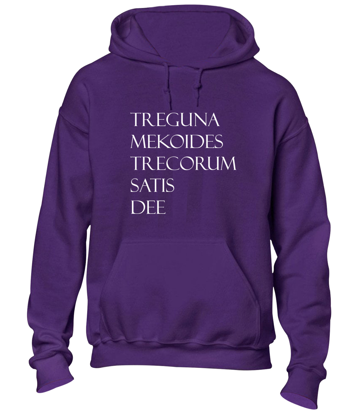 TREGUNA MEKOIDES HOODY HOODIE COOL MAGIC SPELL RETRO COMEDY FUNNY FILM TOP