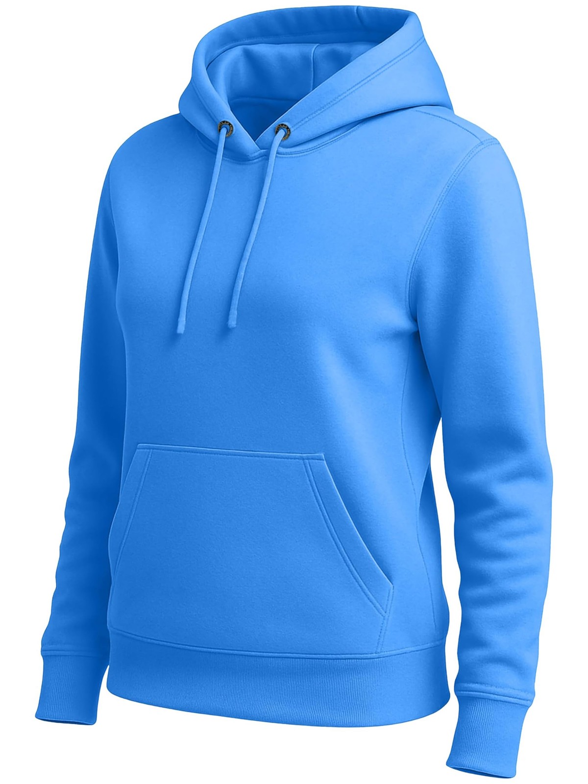URBAN BUCK Women’s Sea Blue UPF 50+ Lightweight Quick Dry Fleece Hoodie