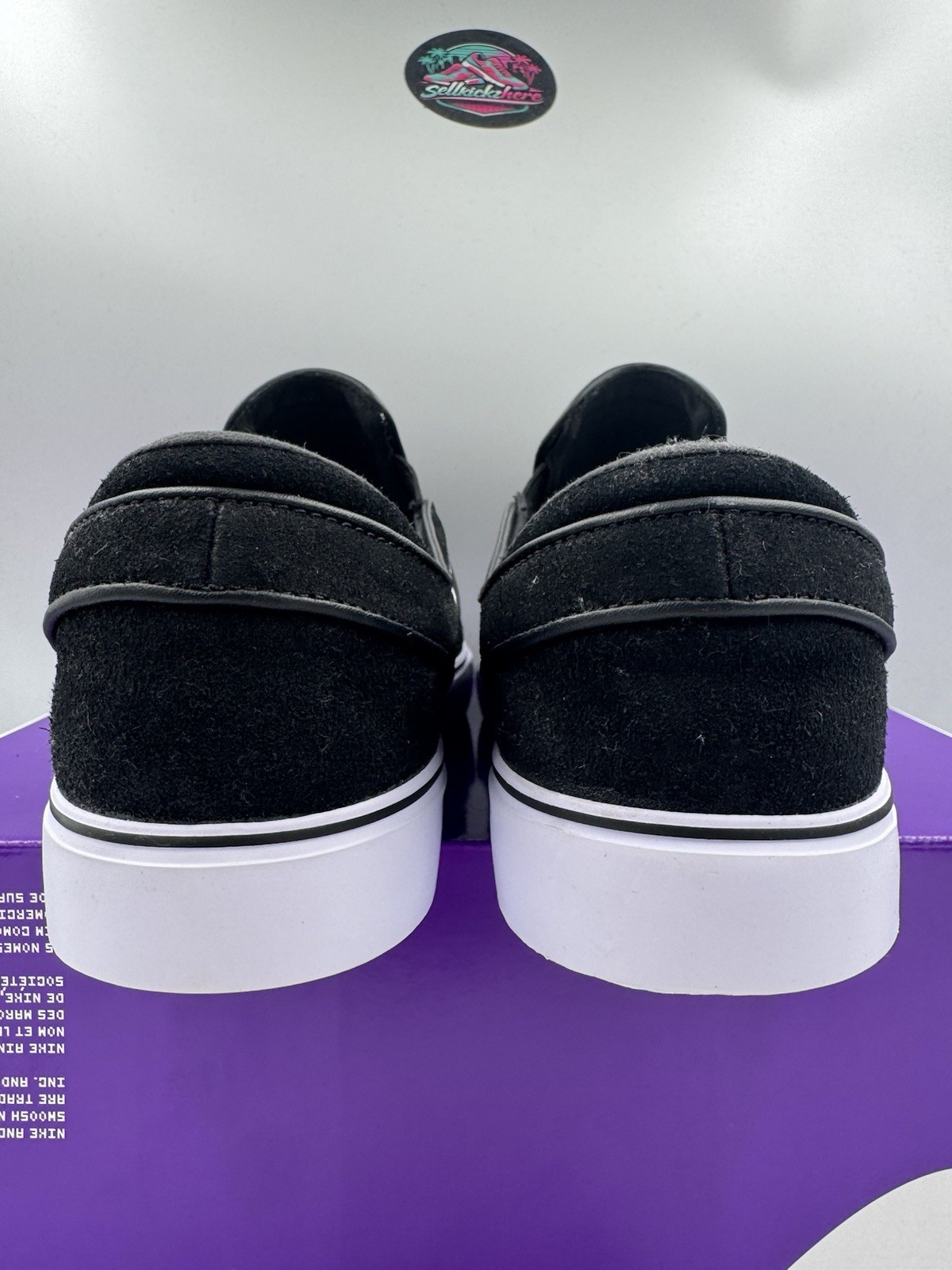 Nike SB Zoom Janoski+ Slip Black White FN5893-001 Size 8.5
